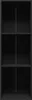 Bibliothèque/armoire TV noir 36x30x114 cm bois composite Voir les images du produit 11