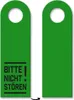 3x Bitte nicht stören! Türhänger Türanhänger Türschild Produktbild-Vorschau 1
