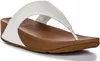 FitFlop Lulu Leather Toepost  Teenslippers - Wit - Maat 37 Produktbild-Vorschau 9