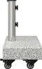 vidaXL Sonnenschirmständer Grau 45 x 25 x 45 cm Granit Produktbild-Vorschau 6