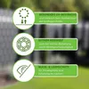 PVC Sichtschutz Zaun Sichtschutzstreifen f. Produktbild-Vorschau 4