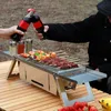 Holzkohlegrill, Campinggrill, Außengrill, Klappgrill, Produktbild-Vorschau 2