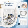 Oktopus Glas handgemacht, Kraken Weinglas ohne Stiel im Produktbild-Vorschau 3
