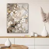 OneMillionCanvasses® - Plátna - Květiny - Bílá - Zlatá - Náhled obrázku produktu 6