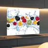 Spritzschutz Küchenrückwand Glas 125 x 50 cm Buntes Produktbild-Vorschau 2