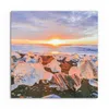 DEQORI Hybrid Leinwand Bild 30x30 cm 'Glühende Eisjuwelen' Produktbild-Vorschau 2