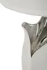 Mauro Ferretti Tischleuchte Shiney E27 Ø 30x51 cm weiß Produktbild-Vorschau 3