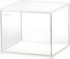A clear acrylic display box with a white base and a small logo on the left side. Podgląd zdjęcia produktu