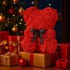 Rosenbär Teddybär aus Rosen 25 cm Geschenkbox Geschenkidee Produktbild-Vorschau 12