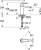 Grohe Eurosmart Cosmopolitan Mitigeur monocommandé pour Voir les images du produit 11
