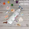 INF Vodotěsné samolepky v balení po 50 ks s cestovními Náhled obrázku produktu 5