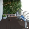 Jayseuw 60x30cm WPC piastrella patio, 5mq balcone Anteprima dell’immagine prodotto 5