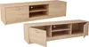 TV-Schrank 160cm breit Lowboard mit matter Oberfläche Produktbild-Vorschau 5