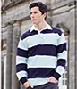 Polo da rugby Front Row, manica lunga, a righe RW476 (2XL) Anteprima dell’immagine prodotto 2
