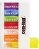 com-four® 2x Medikamentendosierer 7 Tage - Medikamenten-Box Produktbild-Vorschau 2