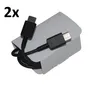 2x Typ-C Schnell-Ladekabel für Original Samsung Galaxy M11, Produktbild-Vorschau 3
