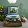 Duvet cover Good Morning 135x200 + 1* 80x80 cm - tractor Produktbild-Vorschau 5