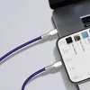 Cavo da USB-C a Lightning Baseus Cafule, 20W, 2M (viola) Anteprima dell’immagine prodotto 4