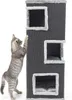 A cat is scratching a cat tree. Produktbild-Vorschau