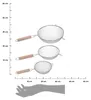 5five Simply Smart | Küchensieb Set - 3-teilig - Edelstahl Produktbild-Vorschau 3