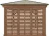 Westmann Holz Seitenwand für Pavillon Devon Natur 8x298x232 Produktbild-Vorschau 1