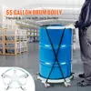 SucceBuy 55 Gallonen Schwerlast-Fasswagen, Fasswagen mit Produktbild-Vorschau 2