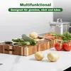 Bikolo® Sparschäler Set Edelstahl - Kartoffelschäler - Produktbild-Vorschau 5