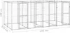 vidaXL Outdoor-Hundezwinger Verzinkter Stahl 9,68 m² Produktbild-Vorschau 5