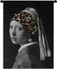 MuchoWow® Wandteppich Wandbehang Girl with a Pearl Earring Produktbild-Vorschau 1