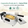 Friteuse Emerio 3 litres – Friteuse sans PFAS – Thermostat Voir les images du produit 4