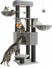 Albero Per Gatti Grandi, Torre Per Gatti Pesanti Con Anteprima dell’immagine prodotto 1