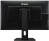 The back of a black computer monitor on a black background. Produktbild-Vorschau