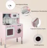 Cucina per bambini COSTWAY con accessori da gioco, cucina Anteprima dell’immagine prodotto 5