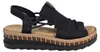 Rieker Damen Sandalen/ Sandaletten Schwarz Kunstleder  Produktbild-Vorschau 57