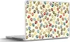 MuchoWow® Laptop Aufkleber Sticker Cover Muster - Hund - Produktbild-Vorschau 1