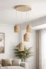 LUXOLAR - LED Pendelleuchte 4-flammig Creme/Gold E27 60W - Produktbild-Vorschau 4