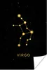 MuchoWow® Poster Sternbild - Jungfrau - Astrologie 20x30 cm Produktbild-Vorschau 1
