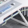 Biurko komputerowe dla graczy, duże, nowoczesne, białe, Podgląd zdjęcia produktu 6