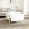 vidaXL Postranní stolky 2 ks. Vysoce lesklá bílá 50x46x35 Náhled obrázku produktu 4