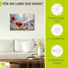 ARTland Leinwandbild Mohnblumenwiese III Größe: 60x40 cm Produktbild-Vorschau 2
