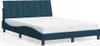 vidaXL Bettgestell ohne Matratze "Hanko" Blau 120x200 cm Produktbild-Vorschau 1