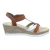 Rieker 61995-81 Schuhe Damen Plateau Keil Sandalen , Produktbild-Vorschau 46