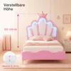 INONEFT Polsterbett Kinderbett 90x200cm, Prinzessin Bett Produktbild-Vorschau 9