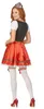 Bavorský kostým dirndl pro ženy červenohnědý bílý M Náhled obrázku produktu 5