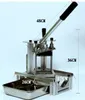 A vertical potato chip and vegetable slicer with dimensions indicated by text overlays. Náhled obrázku produktu