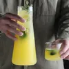 850 ml Klarglas Wasserkaraffe mit Bechern, Nachttisch Produktbild-Vorschau 4