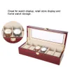 6 Slots hölzerne Uhren Aufbewahrungsbox Display Box Halter Produktbild-Vorschau 6
