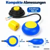 Wiltec Schwimmerschalter für Pumpen, 230VAC 16A Rund, Produktbild-Vorschau 5
