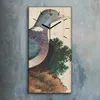 Wandbild Leinwand Bilder Wanduhr 30x60 Vögel Wild Tiere Produktbild-Vorschau 2