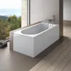 Badewanne Rechteck 170x75 mit Wannenträger, Ablaufgarnitur Produktbild-Vorschau 2